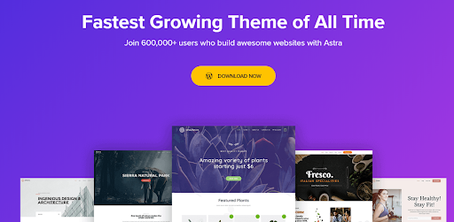 WordPress Business website