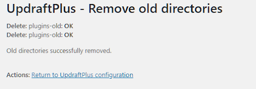 restore WordPress